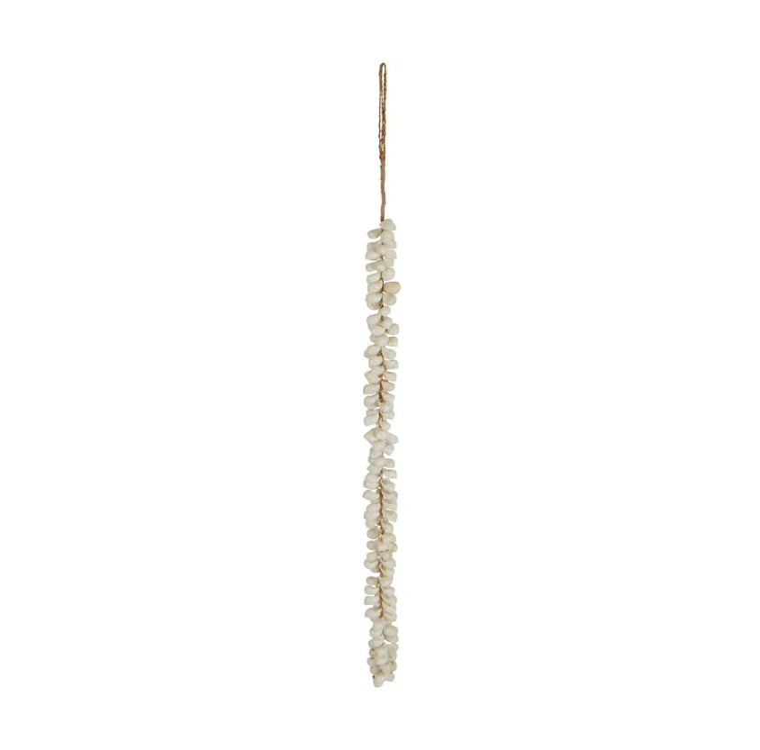 © Whitewater natural shell jute tassel