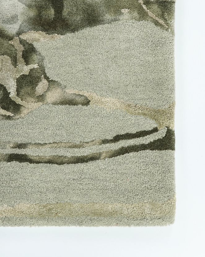 Fayette floor rug sage multi