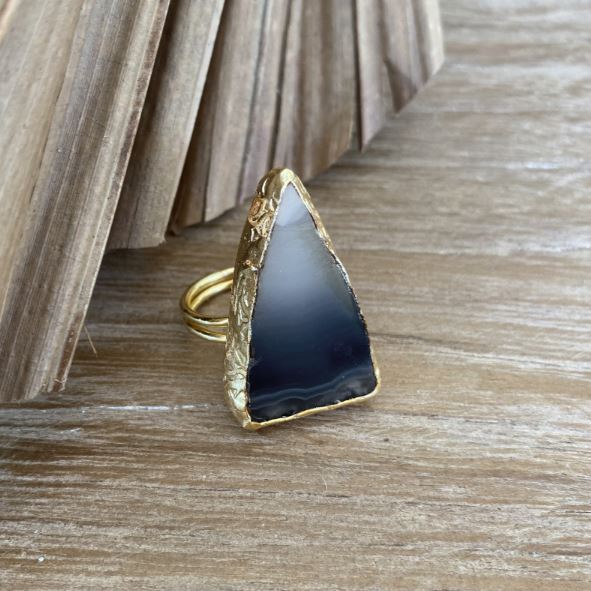 Rajah Agate Ring