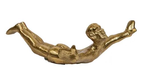 © Wall hook channel man gold