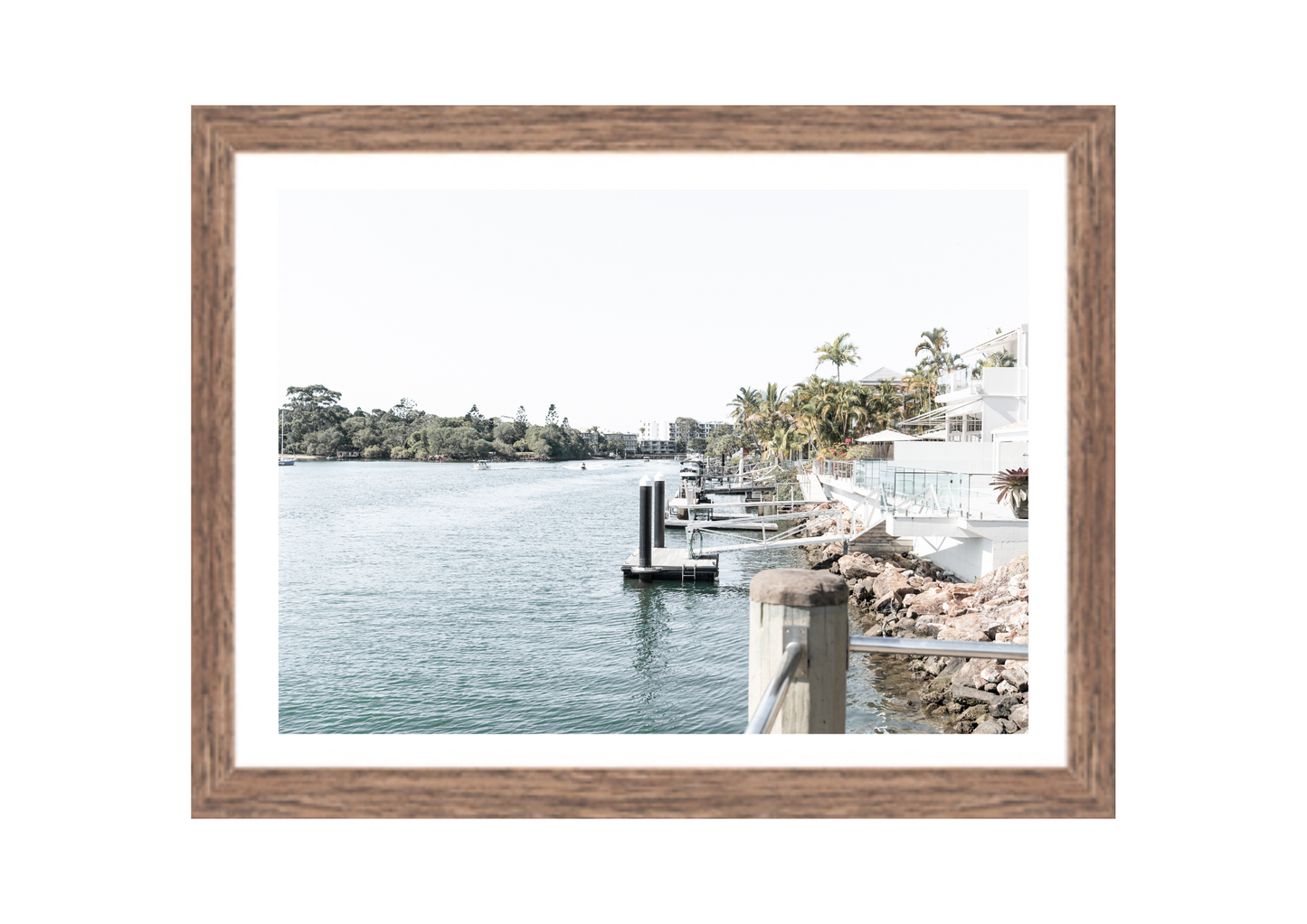 Docked at Noosa Print (JMF)