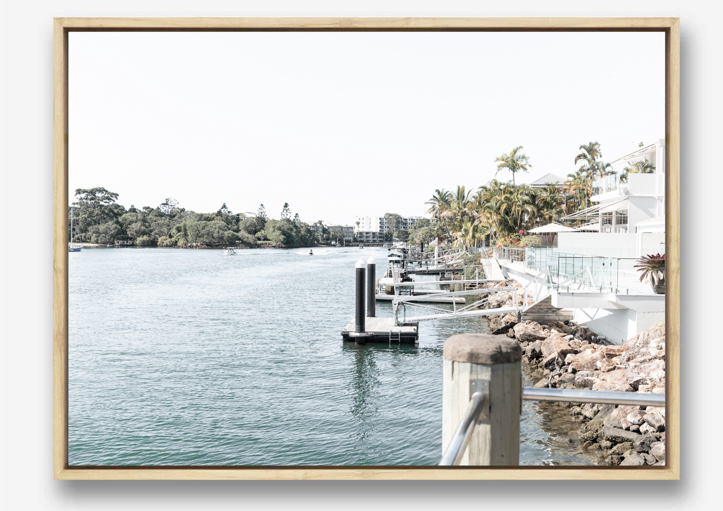 Docked at Noosa Print (JMF)