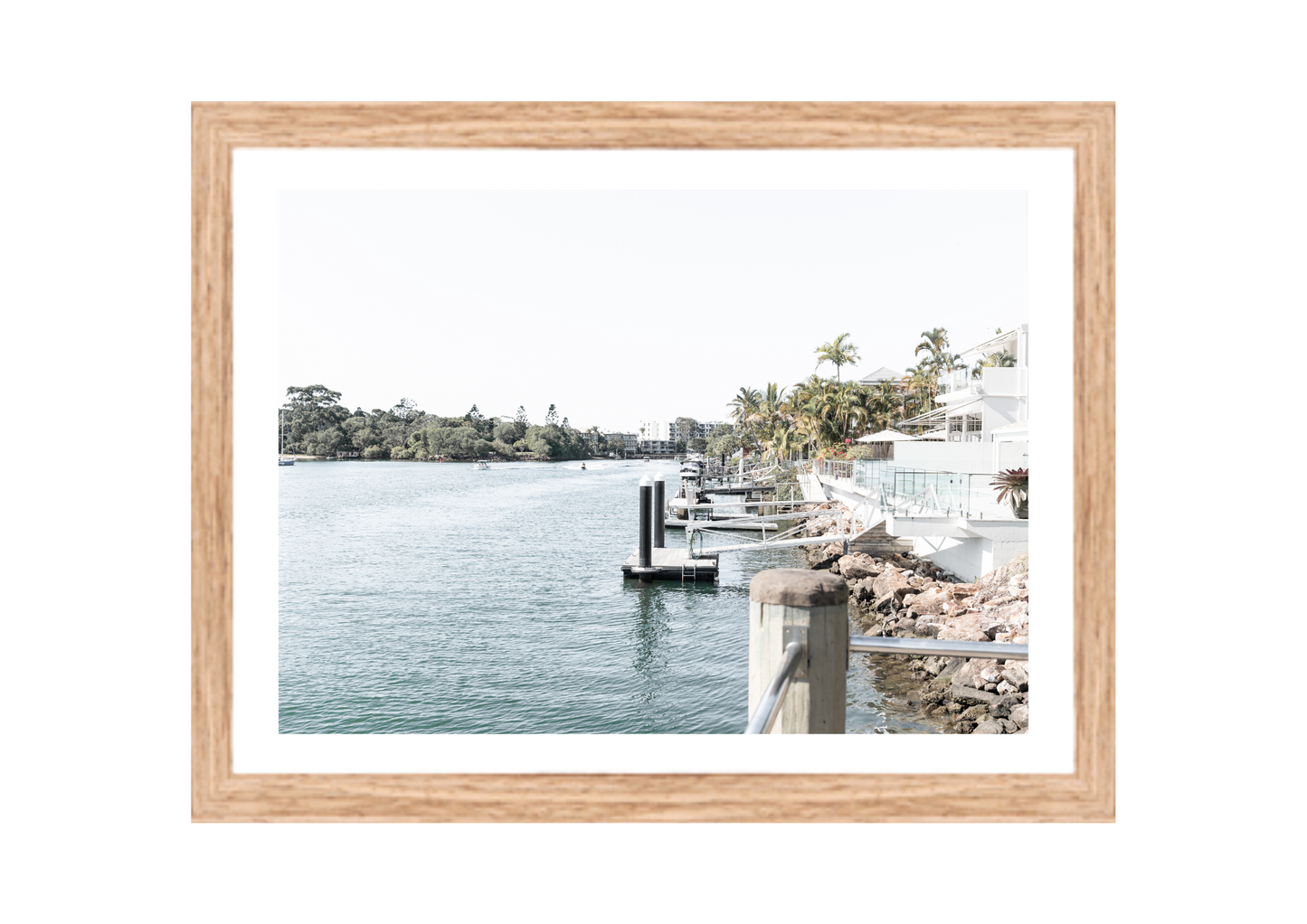 Docked at Noosa Print (JMF)