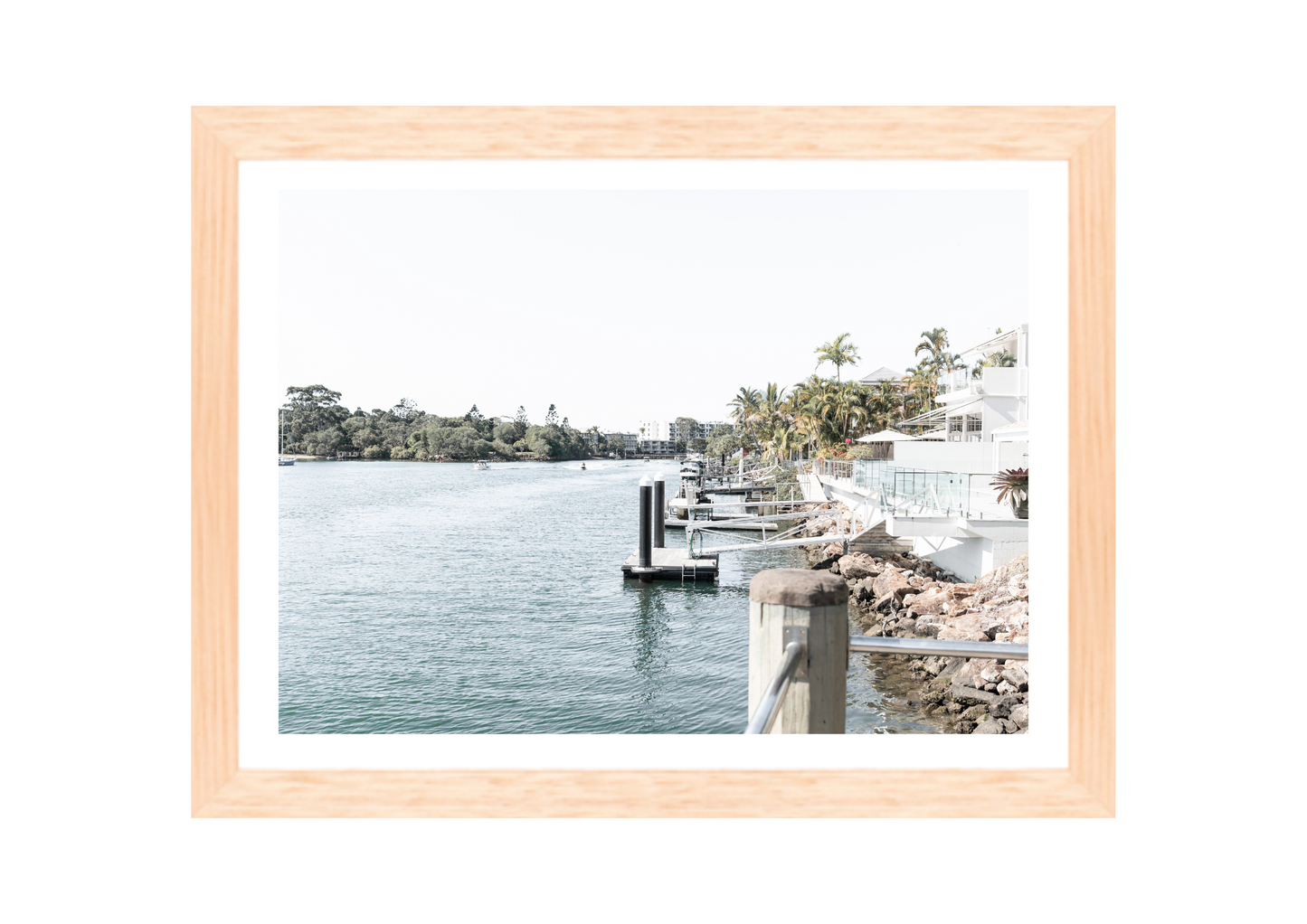 Docked at Noosa Print (JMF)