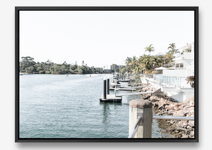 Docked at Noosa Print (JMF)