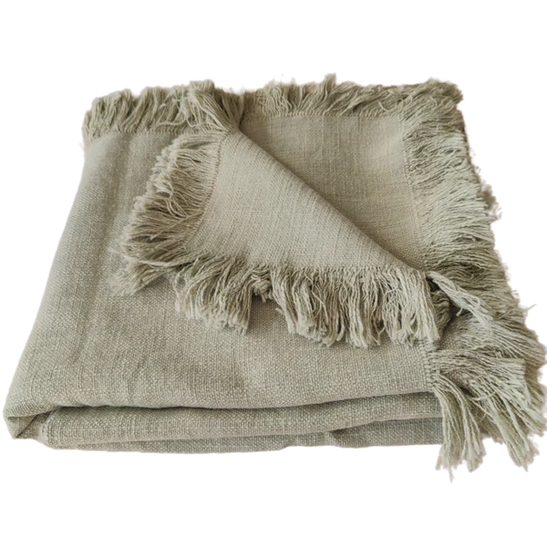 Champêtre Heavy Weight French Linen Massive Throw