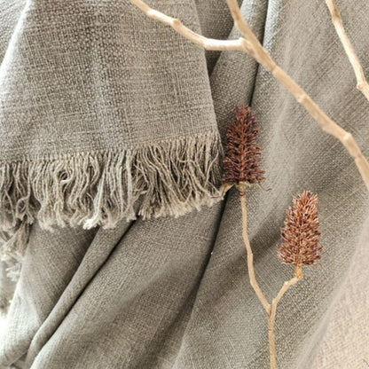 Champêtre Heavy Weight French Linen Massive Throw