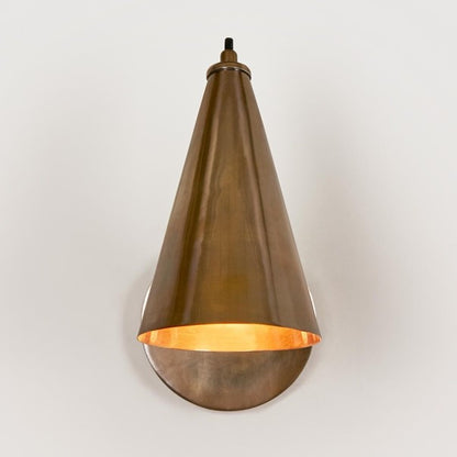 © Cloudy Bay Wall Light - Antique Brass