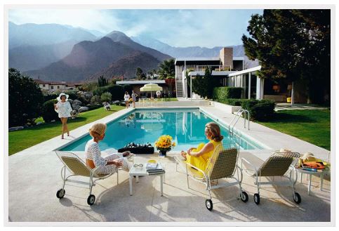 Poolside Gossip Print (Slim Aaron)