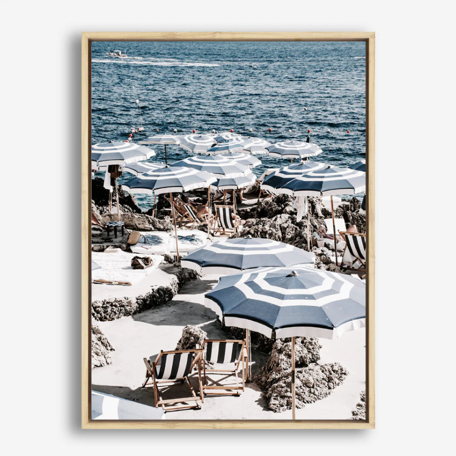 Fontelina views photo canvas print