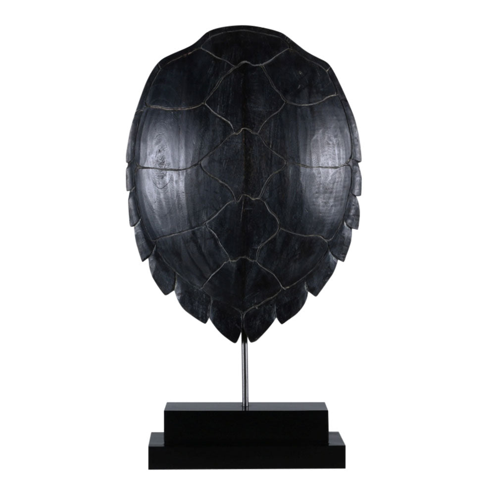 Turtle Shell On Stand - Black | Noosa Home Decor – JMFDesign