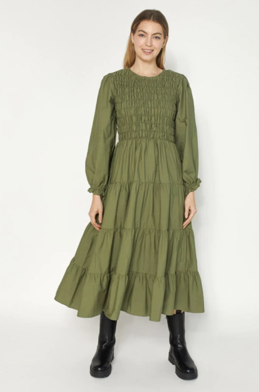 © Fallon dress olive