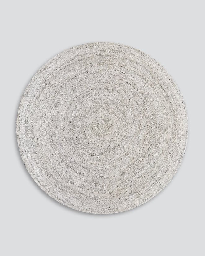 Mornington outdoor round rug sand