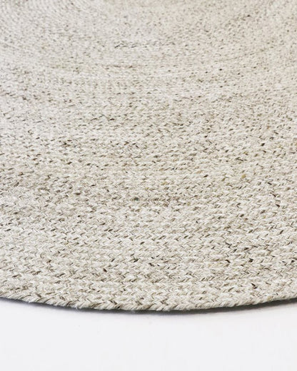 Mornington outdoor round rug sand